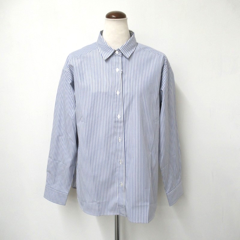 amherst レギュラーストライプシャツ /BL1 【日本製】